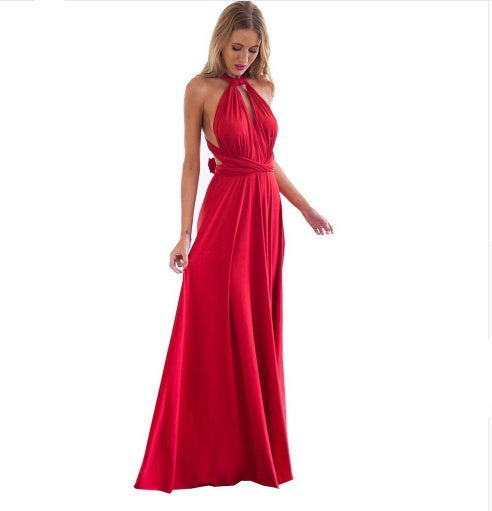 Vestido longo feminino sexy