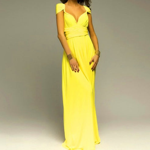 Vestido longo feminino sexy
