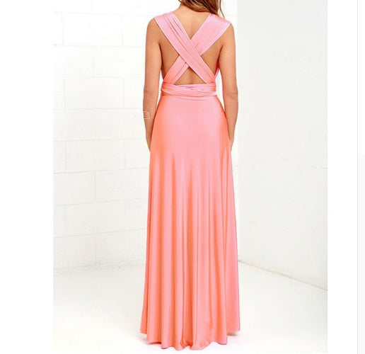 Vestido longo feminino sexy