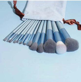 Kit de 13 pincéis para maquiagem completa