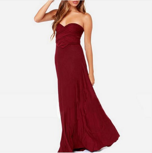 Vestido longo feminino sexy