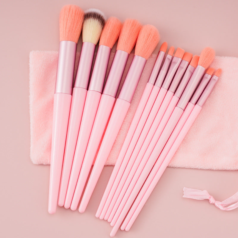 Kit de 13 pincéis para maquiagem completa
