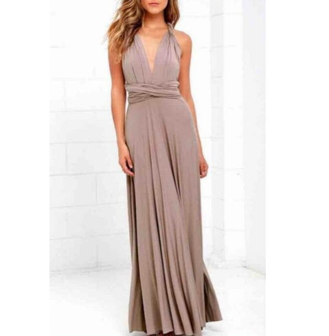 Vestido longo feminino sexy