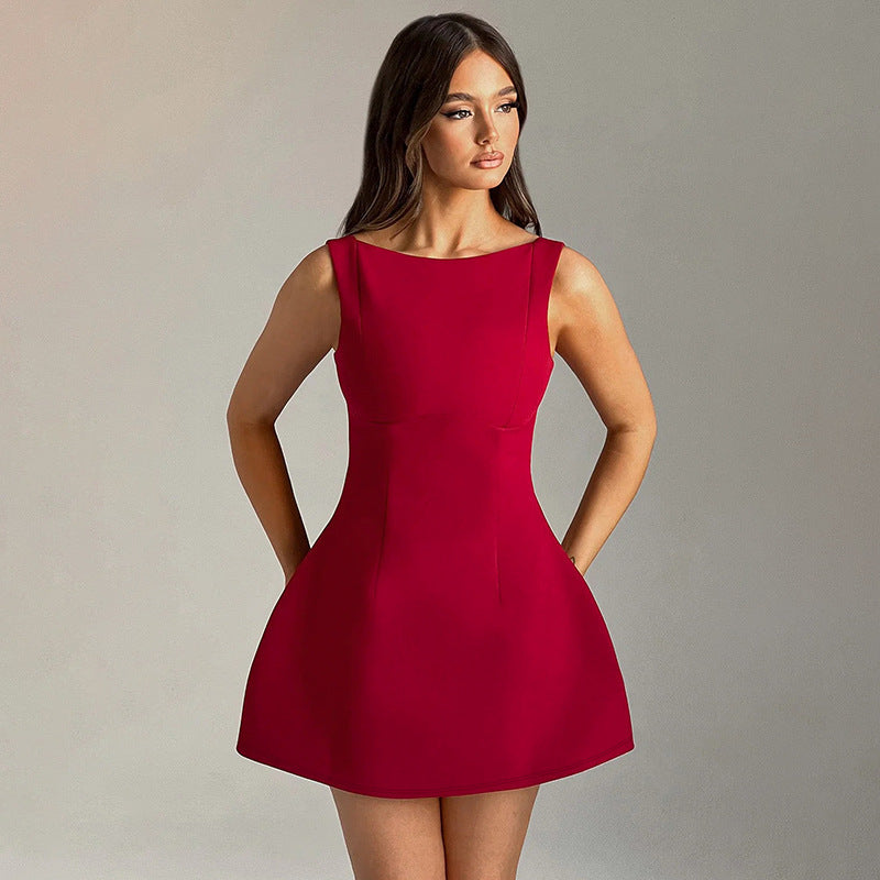 Vestido sexy curto e justo