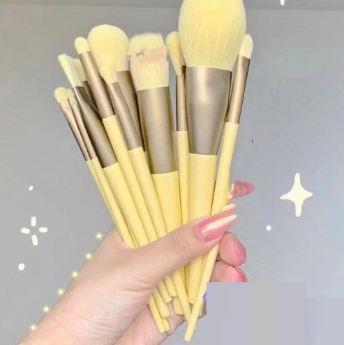 Kit de 13 pincéis para maquiagem completa